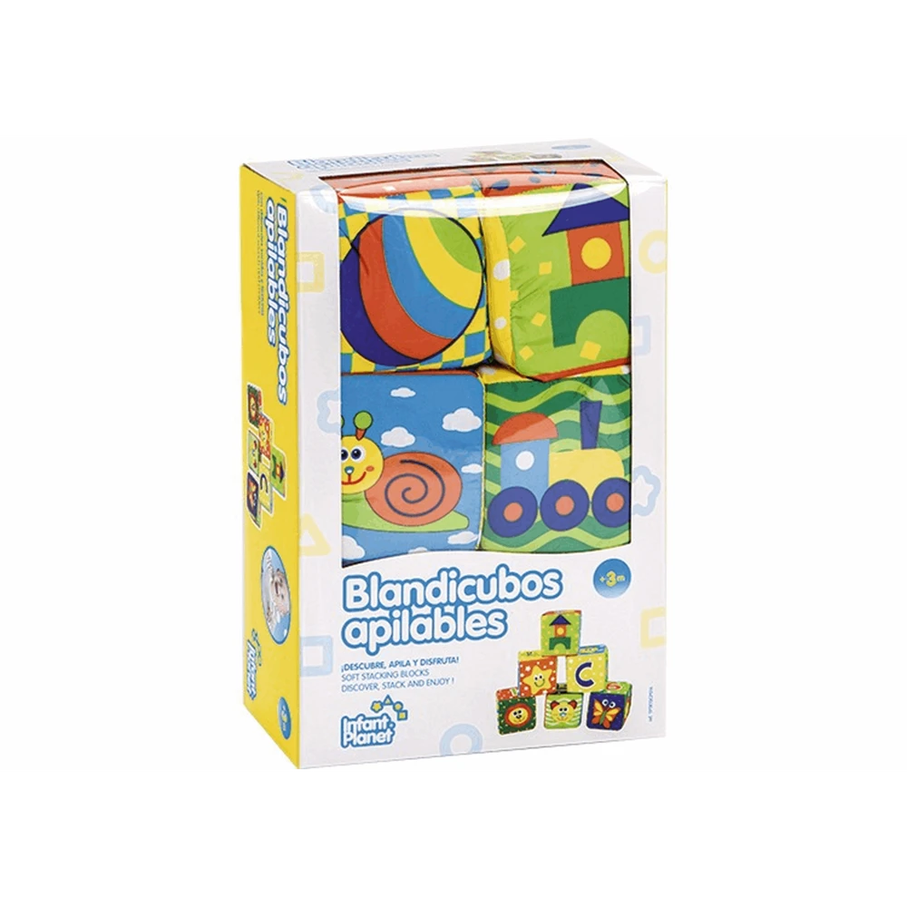 Blandicubos Apilable | Juguetes De Tela