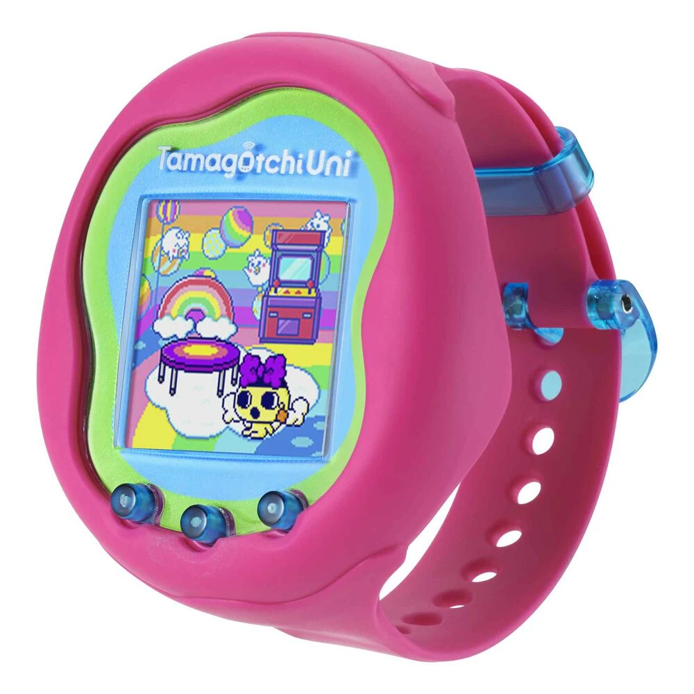 Tamagotchi Uni Rosa Mascota Virtual - Imagen 3