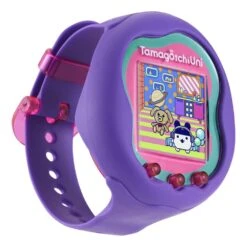 Tamagotchi Uni Morado Mascota Virtual