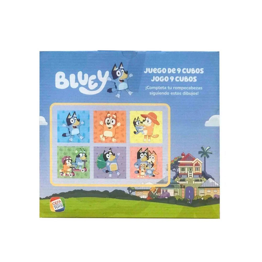 Rompecabezas 9 Cubos Bluey - Imagen 2