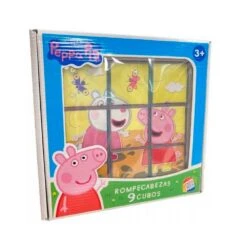 Peppa Pig Rompecabezas 9 Cubos