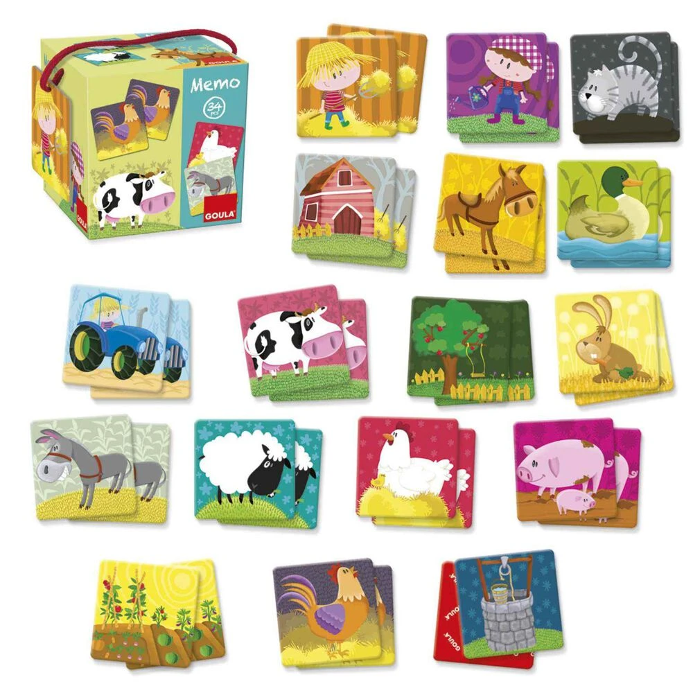 Juego De Memoria Granja - Imagen 2