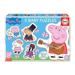 Peppa Pig Puzzles Baby Hasta 5 Piezas