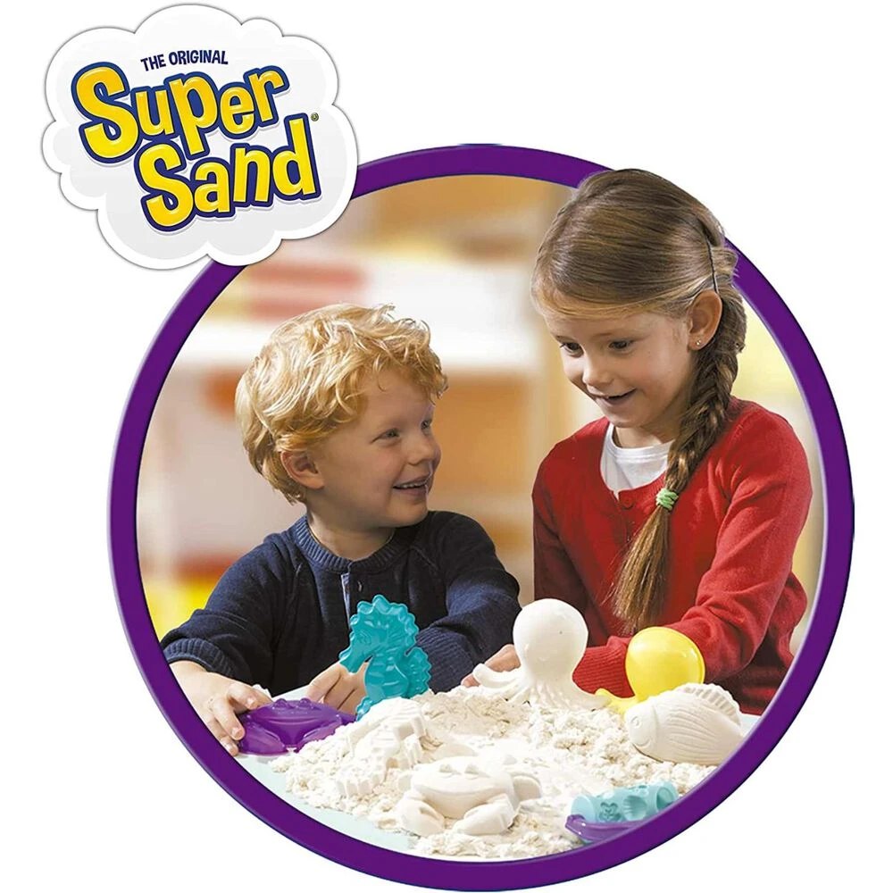 Super Sand Arena Mágica Cubo 600 Gr Diferentes Formas - Imagen 2