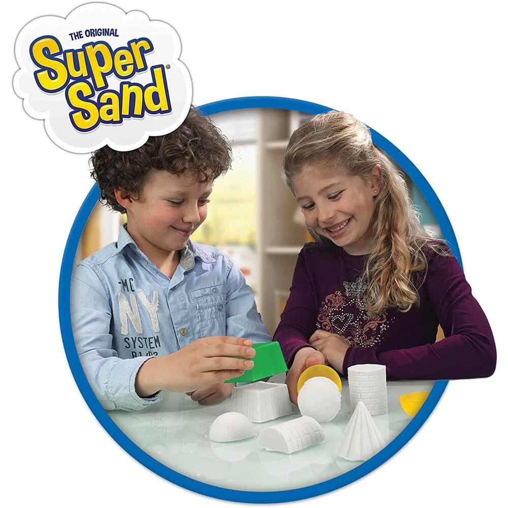 Super Sand Arena Mágica Cubo 600 Gr Diferentes Formas - Imagen 3