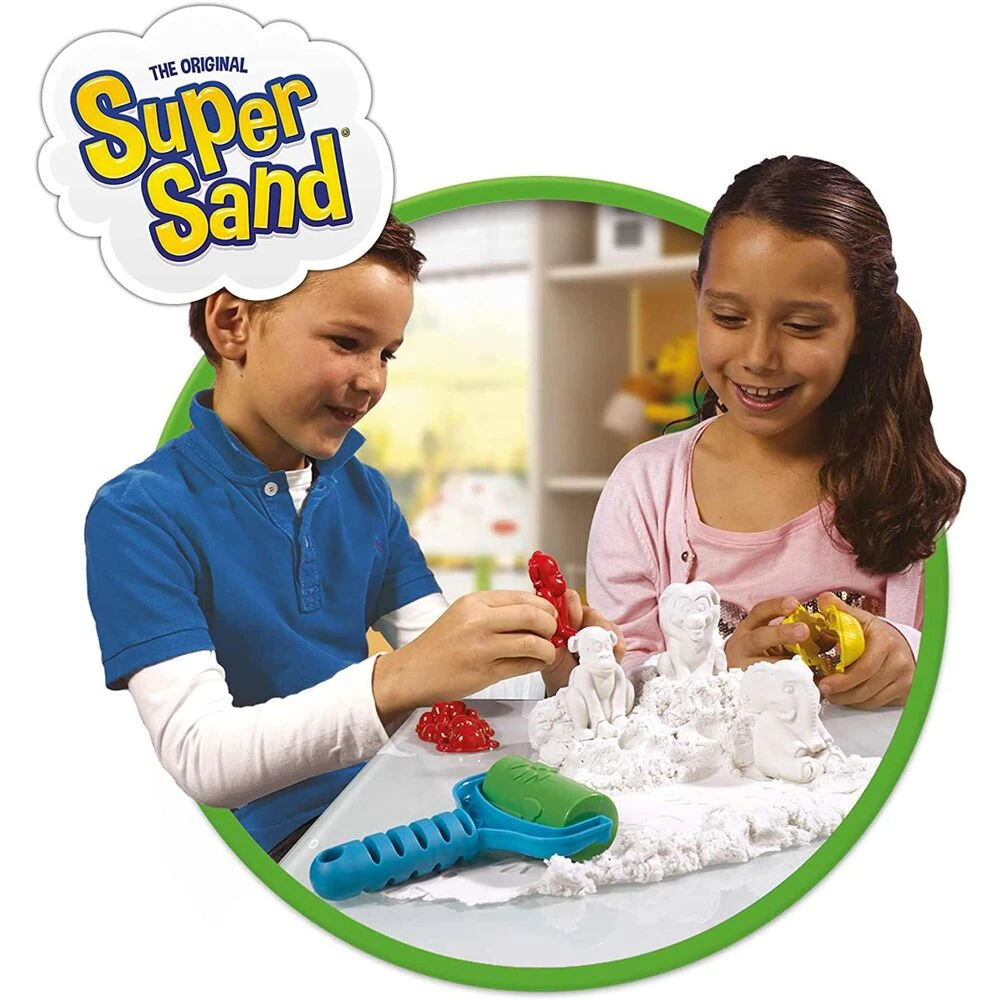 Super Sand Arena Mágica Cubo 600 Gr Diferentes Formas - Imagen 4