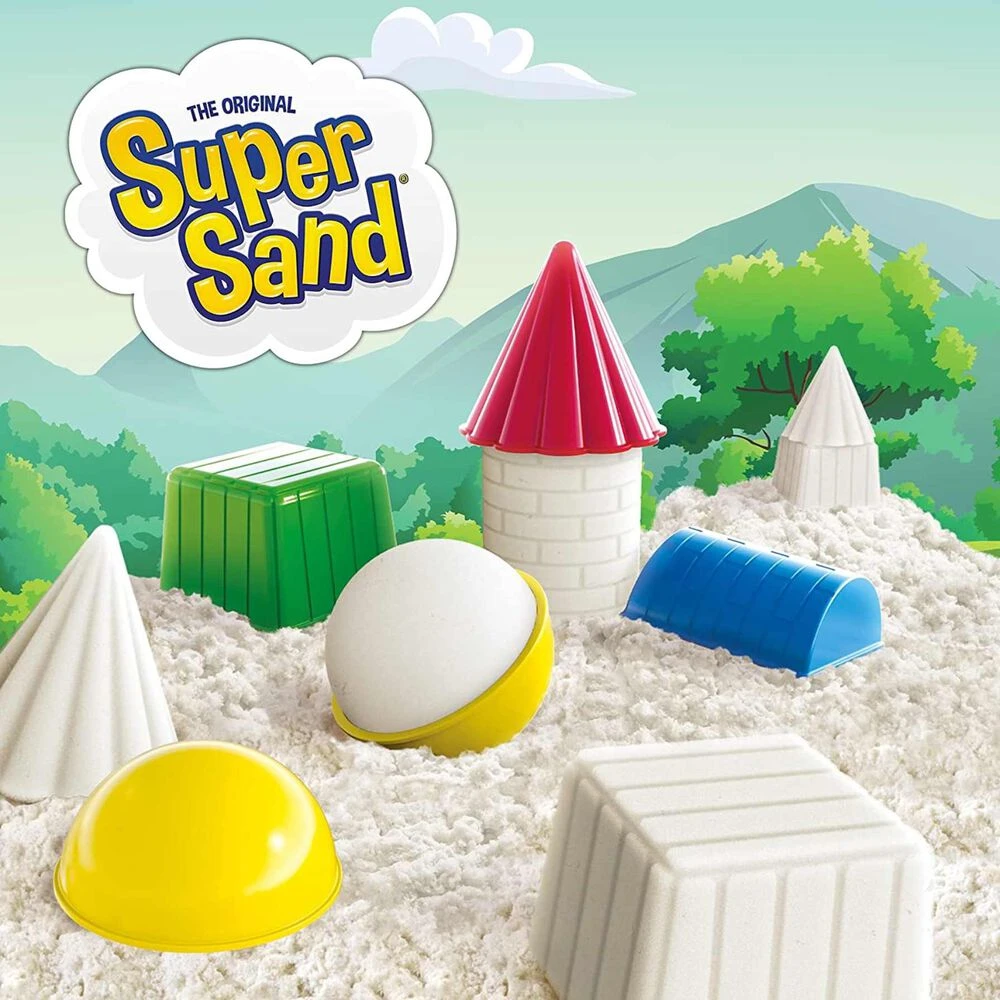 Super Sand Arena Mágica Cubo 600 Gr Diferentes Formas - Imagen 5
