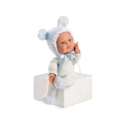 Muñecas Guca Muñeco Mimi, Mi Primer Bebé Azul 36 Cm