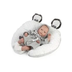 Muñecas Guca Reborn Prematura Manuela Sin Pelo 38 Cm