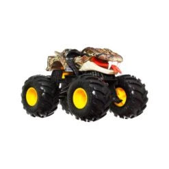 Hot Wheels Oversized Monster Truck 1:24 Scale Cage Rattler Diecast Vehicle