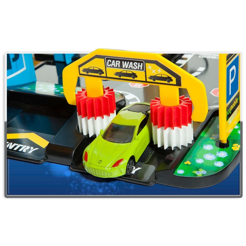 Parking 5 Plantas Con Helicóptero Molto Juguete - Imagen 4