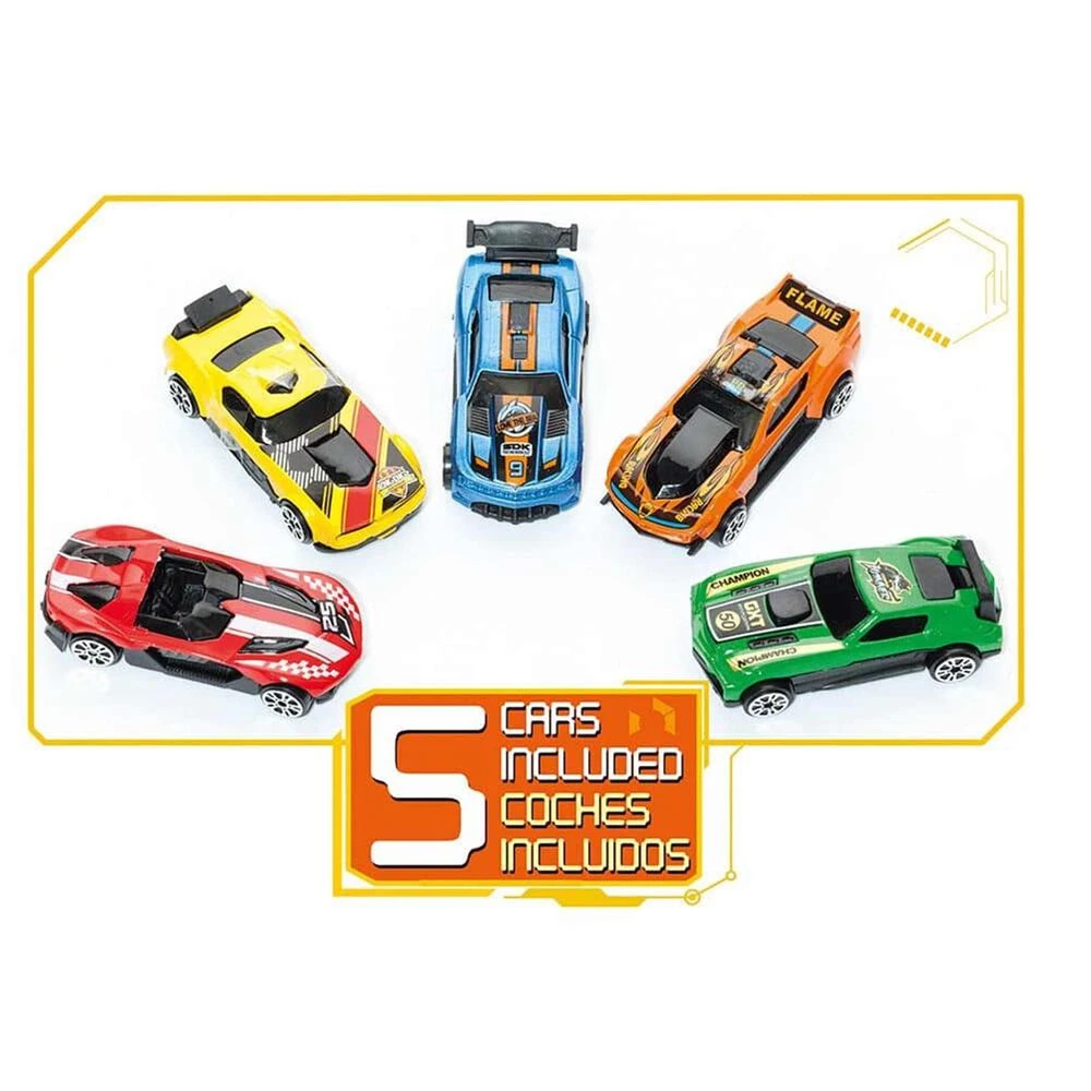 Molto Super Mega Parking 5 Plantas Con Pistas Y 5 Coches - Imagen 8