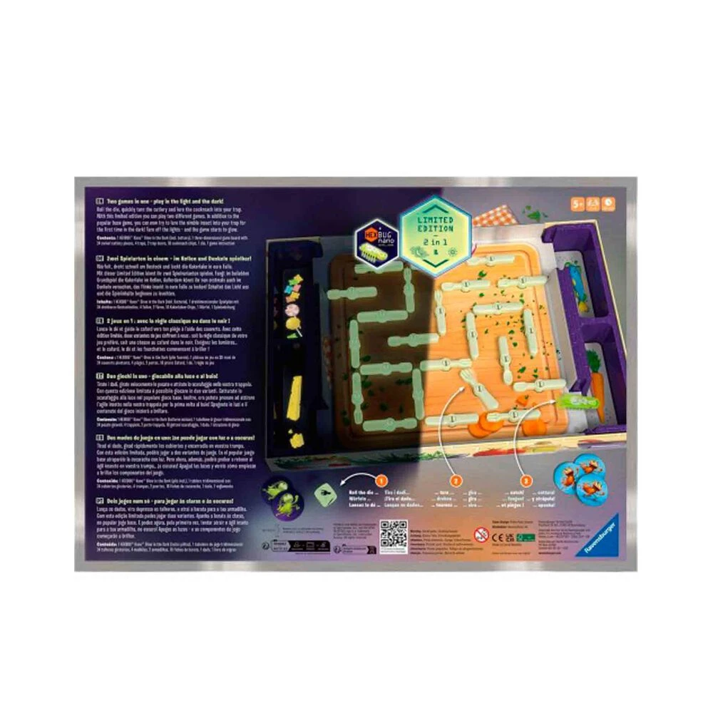 Juego De Mesa La Cucaracha Decima Edición Brilla En La Oscuridad - Imagen 2