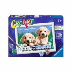 Creart Serie E Perros Retriever Juego Creativo Pintura
