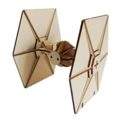 Star Wars Maqueta Madera Para Pintar Tie Figther
