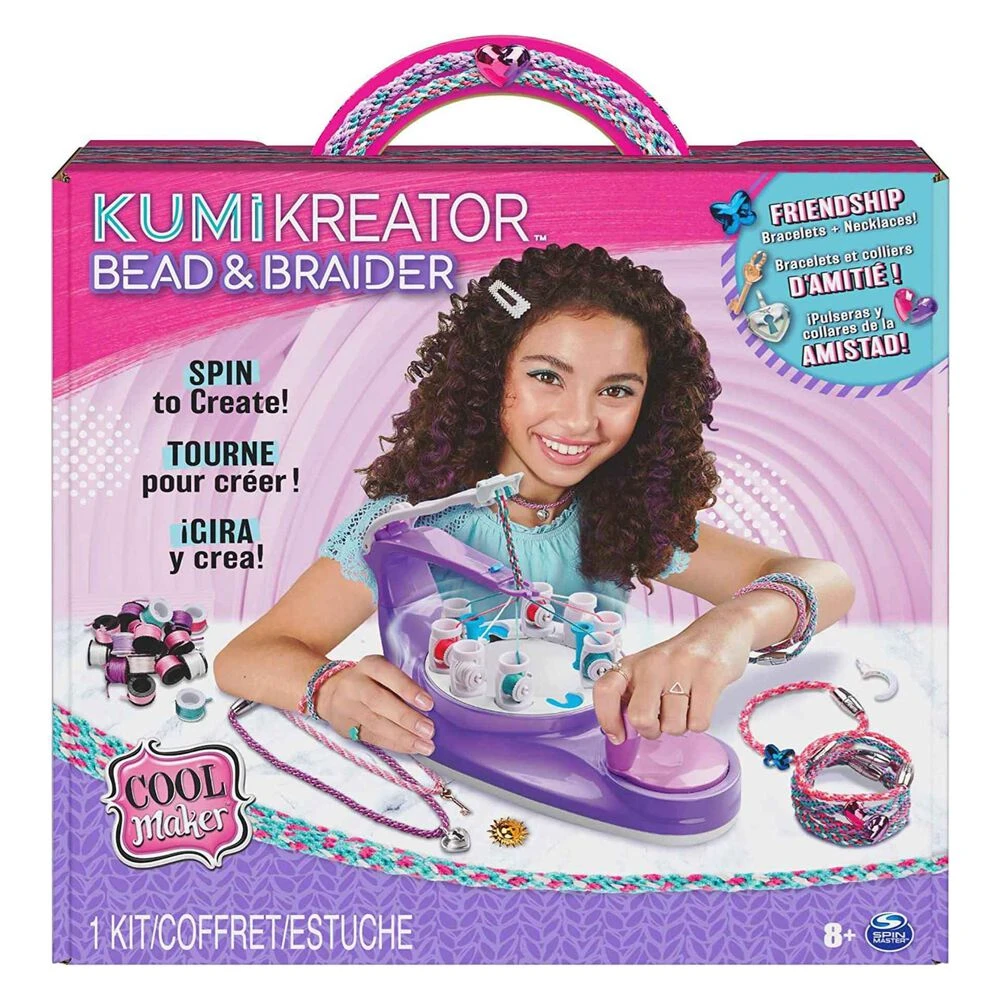 Kumi Kreator 3 In 1 Kit De Fabricación De Collares Y Pulseras