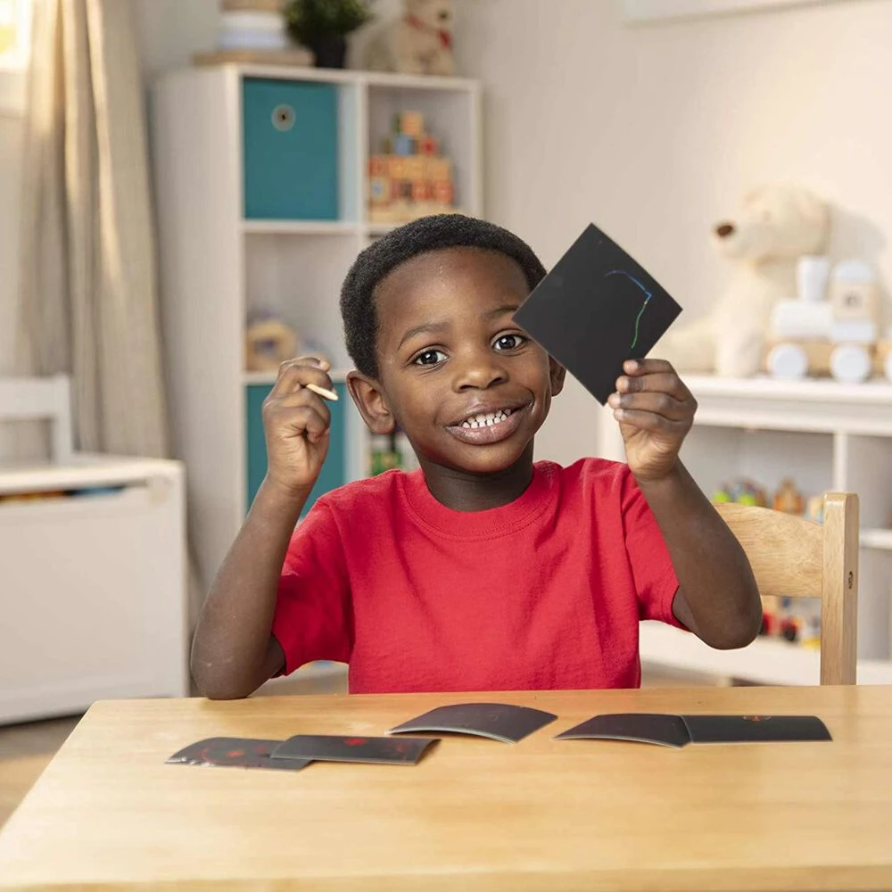 Cubo De Mini Notas Arcorisi Scratch Art - Imagen 4