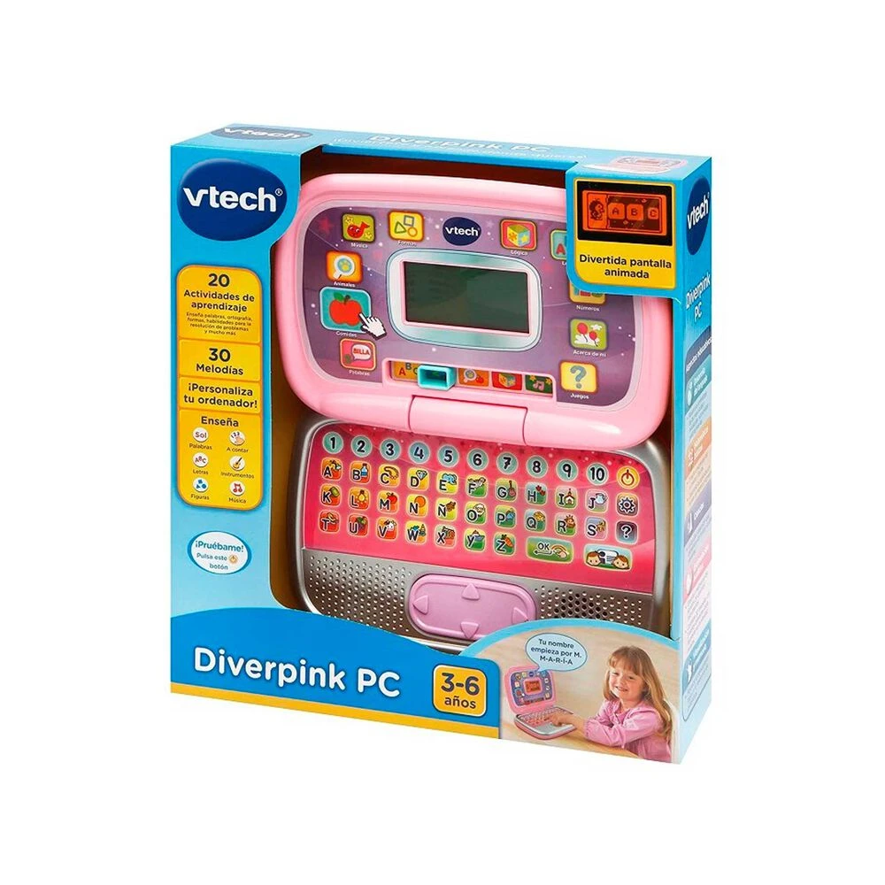 Vtech Diver Pink PC | Ordenador Infantil - Imagen 2