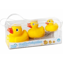 Familia De 3 Patitos De Goma | Juguetes Para El Baño | Petit Planet